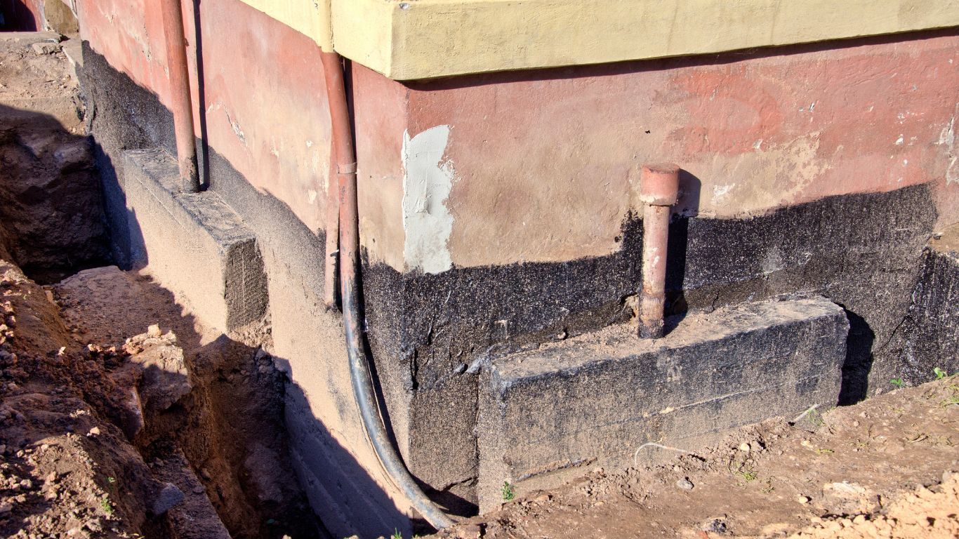 Interior basement repair